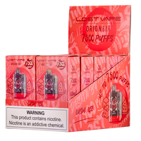 Lush Ice Lost Vape Orion Bar 7500 disposable vape packaging 