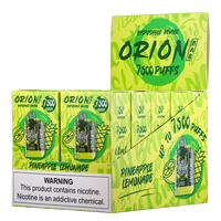 Pineapple Lemonade Lost Vape Orion Bar 7500 disposable vape packaging 