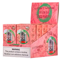 Watermelon Ice Lost Vape Orion Bar 7500 disposable vape packaging 