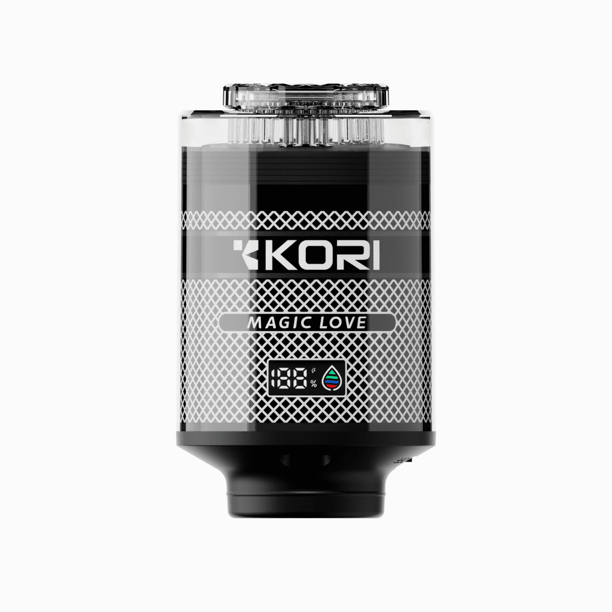 KORI E-Hookah Head 100K 2-in-1 Disposable E-Hookah - Black Coral