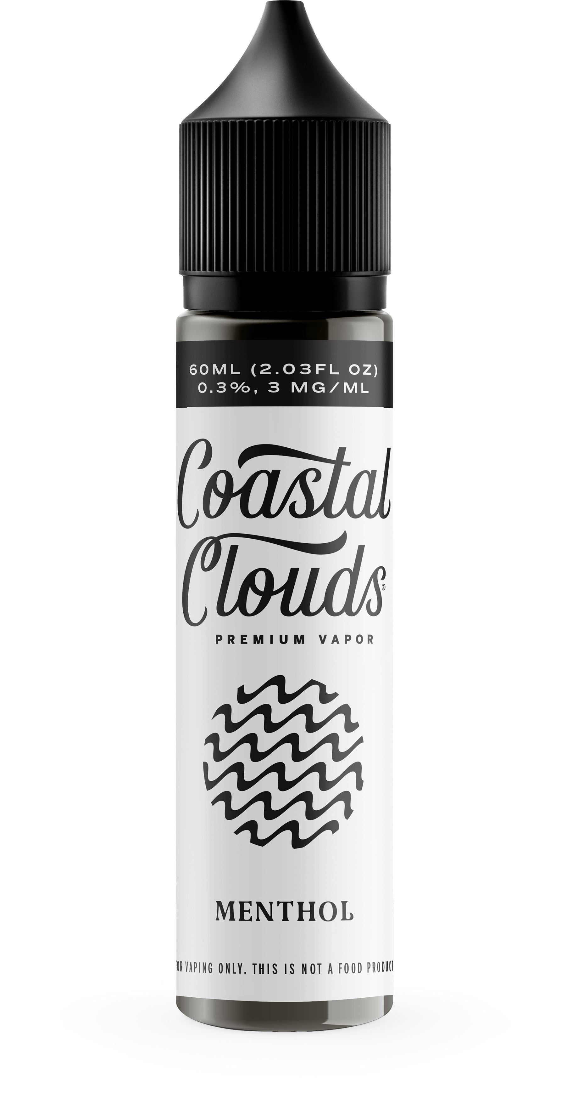 Menthol by Coastal Clouds 60ml - Black Coral