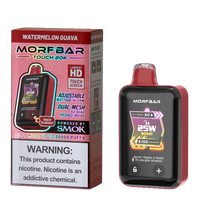 Watermelon Guava Morf Bar Touch 20K disposable vape packaging 