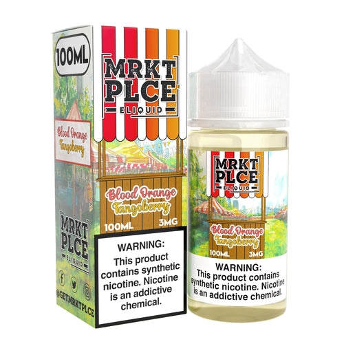 Blood Orange Tangoberry - MRKT PLCE 100ml | Online Vape Shop