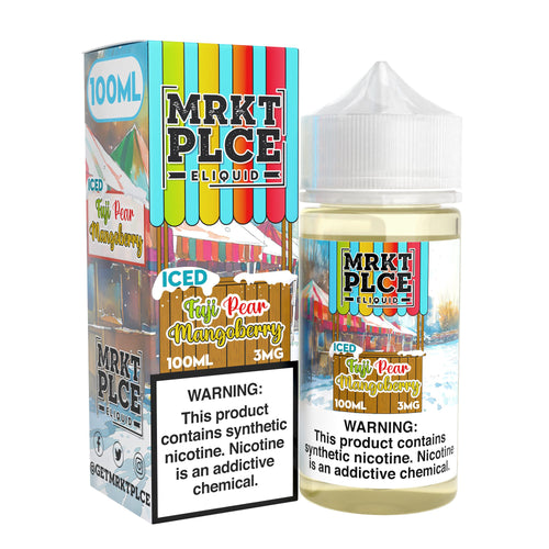 Iced Fuji Pear Mangoberry - MRKT PLCE 100ml | Online Vape Shop