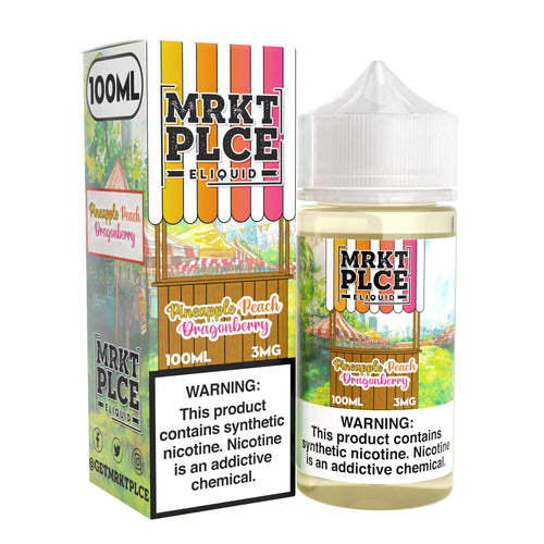 Pineapple Peach Dragonberry - MRKT PLCE 100ml | Online Vape Shop