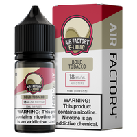 Bold Tobacco AIr Factory Salt - 30ml - Black Coral