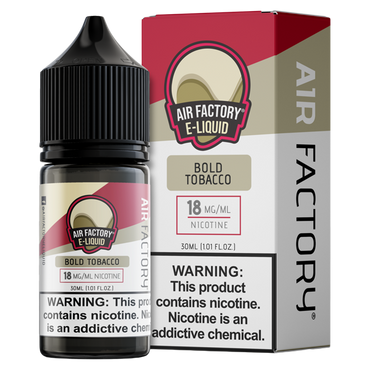 Bold Tobacco AIr Factory Salt - 30ml - Black Coral