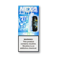 Pink n Blue Nexa Flex 30K Kit Coolness Edition disposable vape packaging