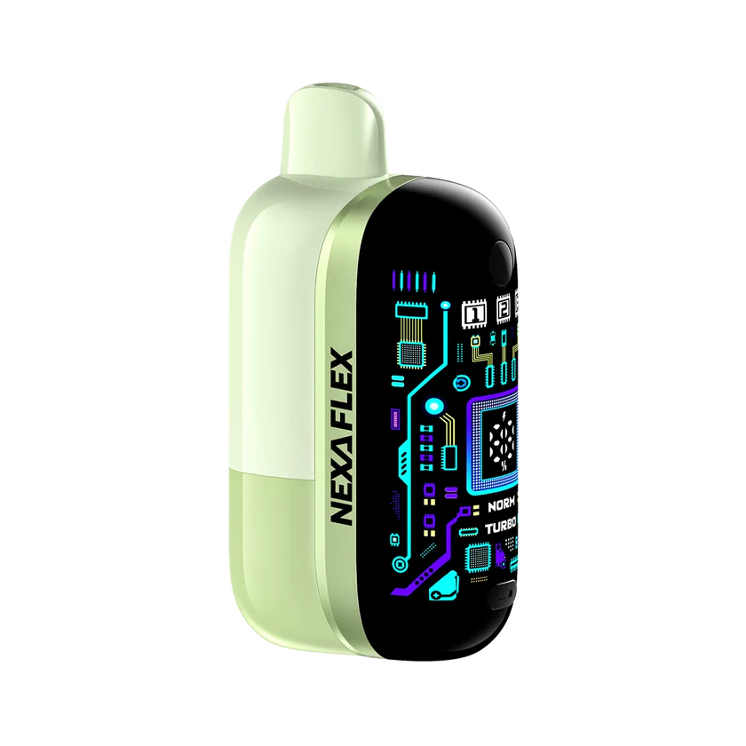 Sour Apple Ice Disposable Vape - Nexa Flex 30K Kit Coolness Edition 