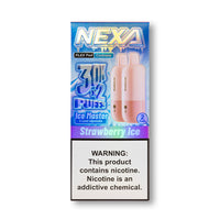 Strawberry Ice Nexa Flex 30K Pod Coolness Edition disposable vape packaging