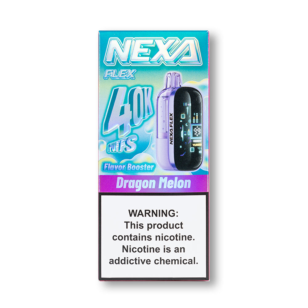Dragon Melon - Nexa Flex 40K Kit Visible Edition | Online Vape Shop Dragon Melon - Nexa Flex 40K Kit Visible Edition | Online Vape Shop