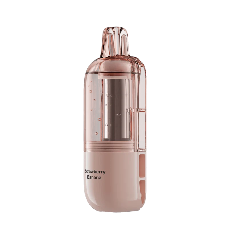Strawberry Banana Disposable Vape - Nexa Flex 40K Pod Visible Edition 