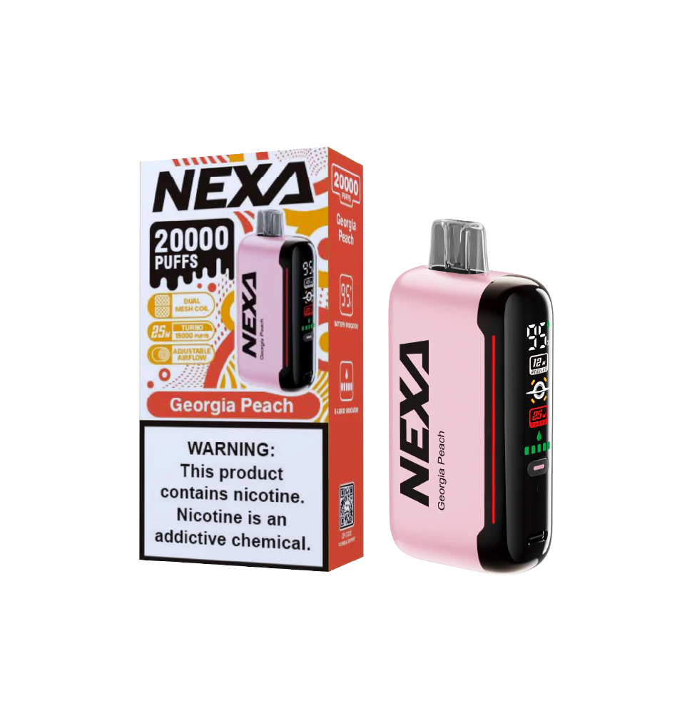 Georgia Peach - Nexa N20000 | Online Vape Shop Georgia Peach - Nexa N20000 | Online Vape Shop