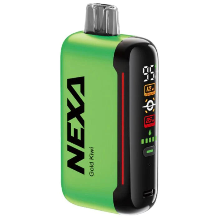 Gold Kiwi Disposable Vape - Nexa N20000 