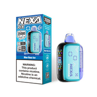 Blue Razz Ice Nexa PIX 35000 Disposable Vape Packaging 