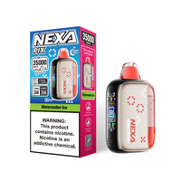 Watermelon Ice Nexa PIX 35000 Disposable Vape Packaging 