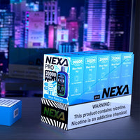 Blue Razz Icy Nexa Pro 30000 disposable vape packaging 