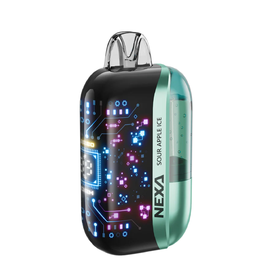 Sour Apple Ice Disposable Vape - Nexa Ultra 50000 