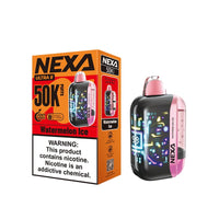 Watermelon Ice Nexa Ultra II 50K Disposable Vape Packaging 