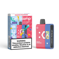 Dragon Strawnana Off Stamp SW16000 Kit  disposable vape packaging