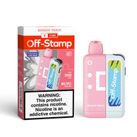 Bangin' Peach Off-Stamp X Cube 25K Kit disposable vape packaging