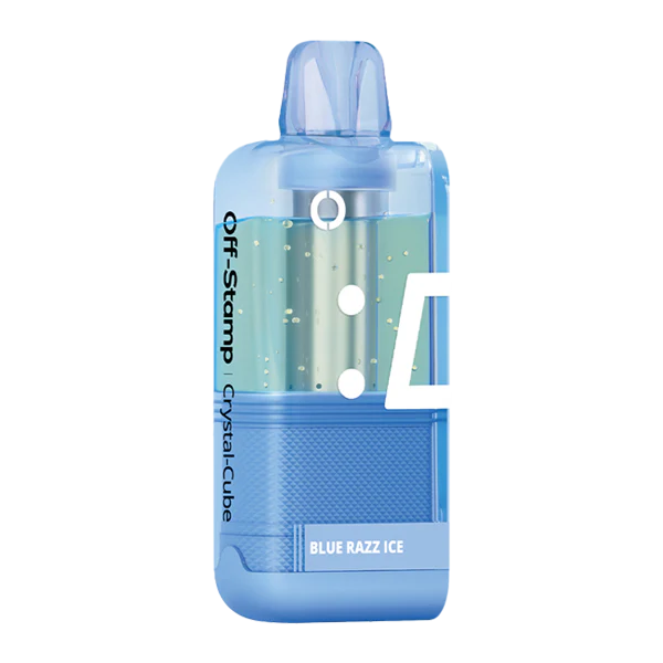 Blue Razz Ice Disposable Vape - Off-stamp X-Cube Crystal 35K Pod