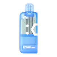 Blueberry Sour Raspberry Disposable Vape - Off-Stamp X-Cube Crystal 35K Pod