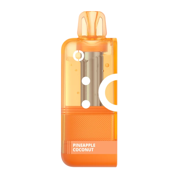 Pineapple Coconut Disposable Vape - Off-Stamp X-Cube Crystal 35K Pod