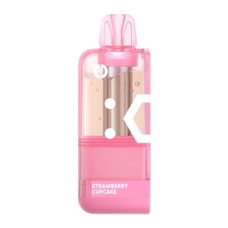 Strawberry Cupcake Disposable Vape - Off-Stamp X-Cube Crystal 35K Pod