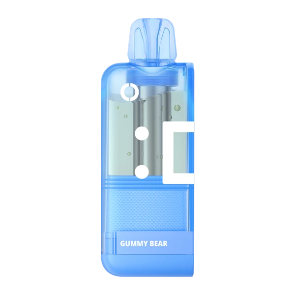 White Gummy Disposable Vape - Off-Stamp X-Cube Crystal 35K Pod