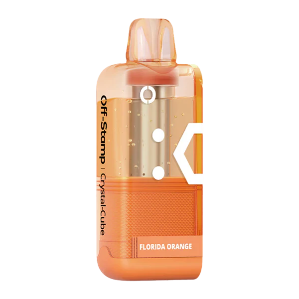 Florida Orange Disposable Vape - Off-Stamp X-Cube Crystal 35 Pod 