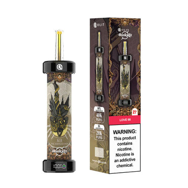 Love 66 Olit Hookalit 40K E-Hookah Disposable Vape packaging