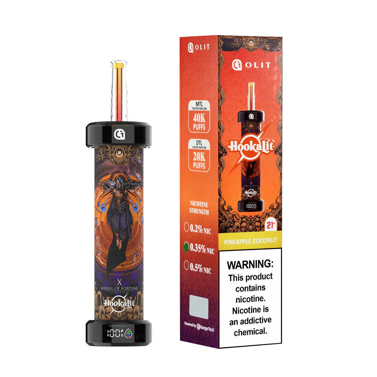 Pineapple Coconut Foger Vape Foger Switch Pro Kit Pineapple Coconut Foger Vape Foger Switch Pro Kit