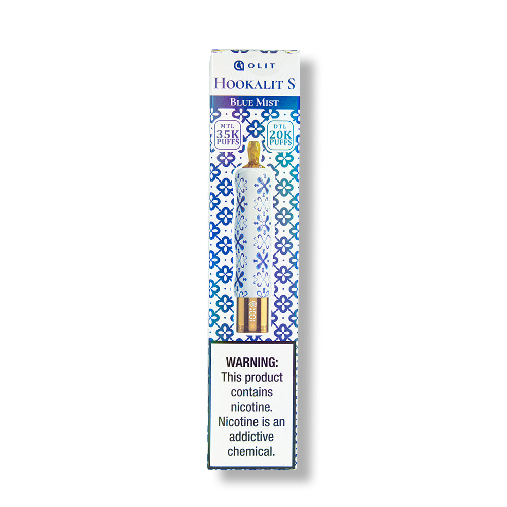 Blue Mist - Olit Hookalit S 35K Disposable Vape Packaging 