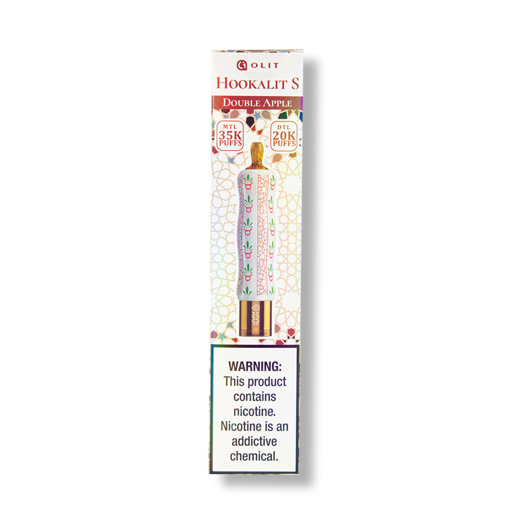 Double Apple - Olit Hookalit S 35K Disposable Vape Packaging 