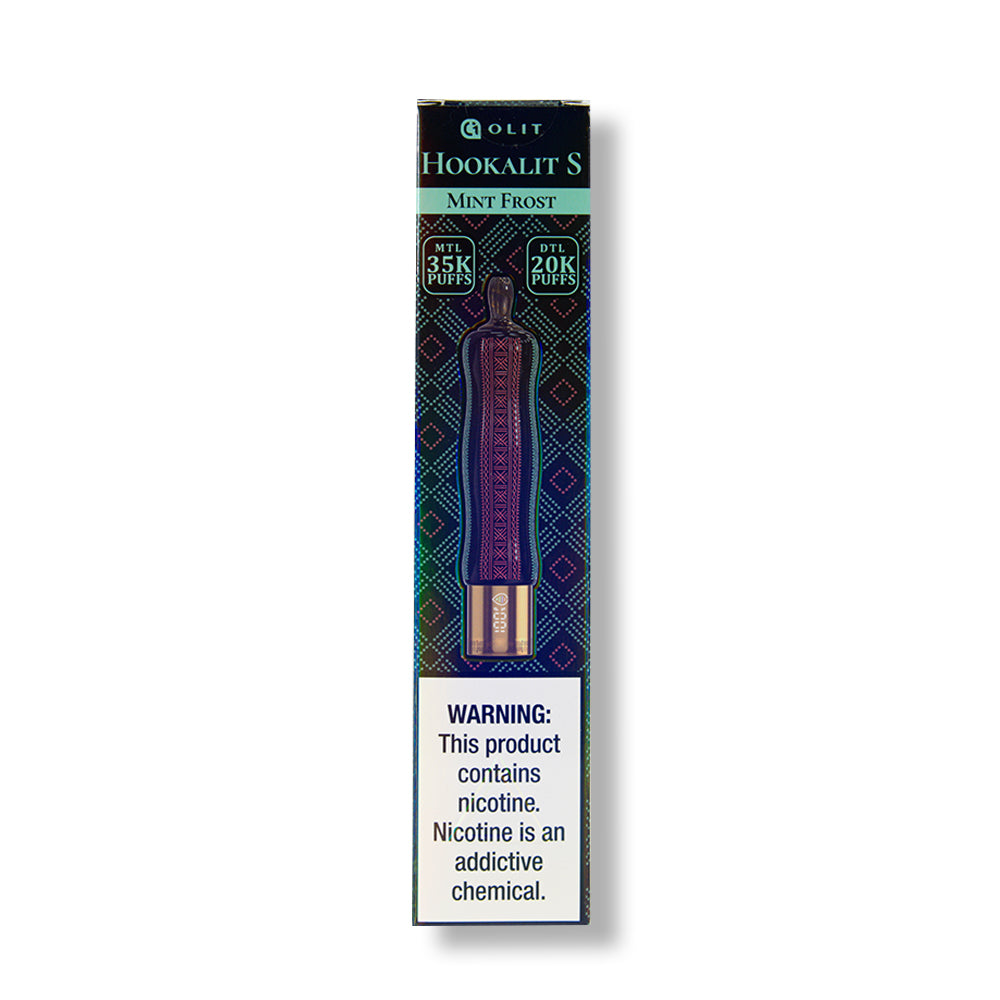Mint Forest Olit Hookalit S 35K Disposable Vape Packaging 