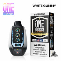 White Gummy - One Tank 40K disposable vape packaging 
