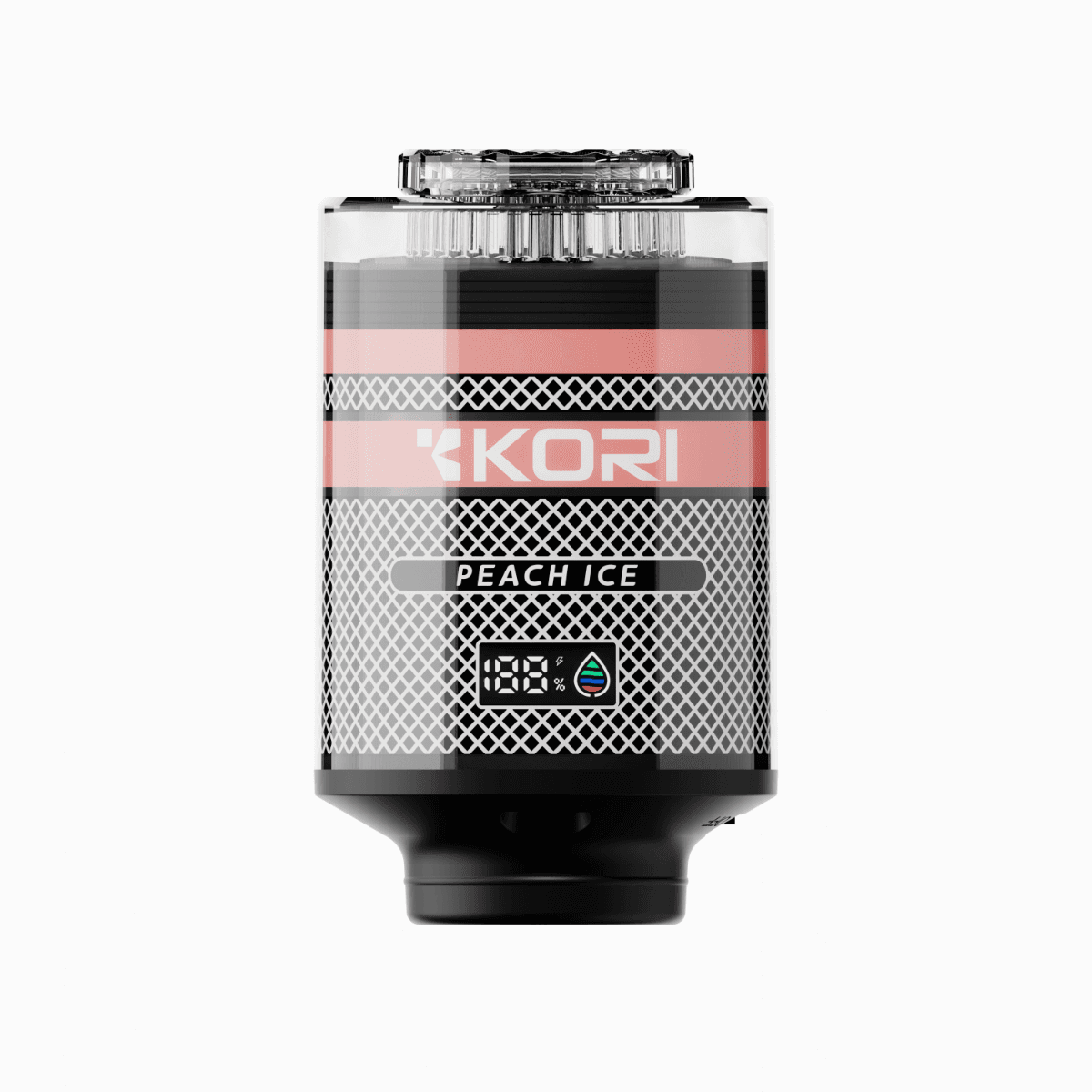 KORI E-Hookah Head 100K 2-in-1 Disposable E-Hookah - Black Coral