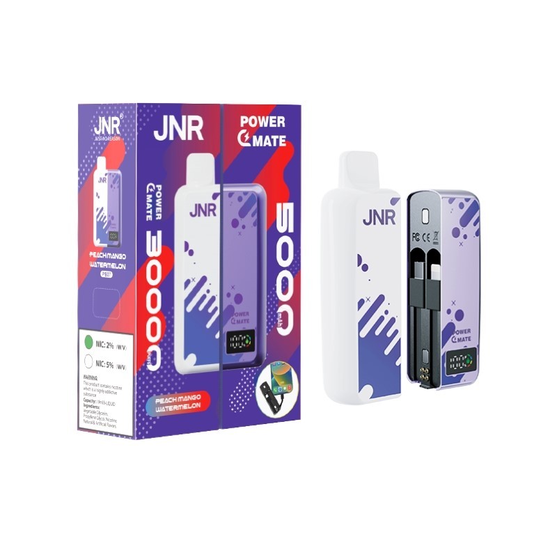 Peach Mango Watermelon JNR Power Mate 30K Kit - Black Coral