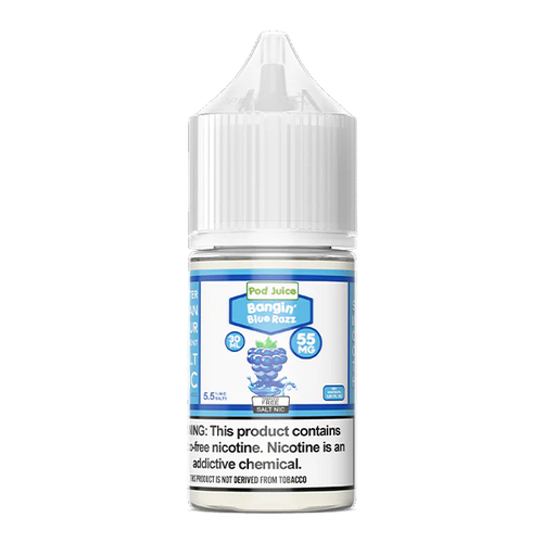 Bangin Blue Razz - Pod Juice Salt 30ml | Online Vape Shop