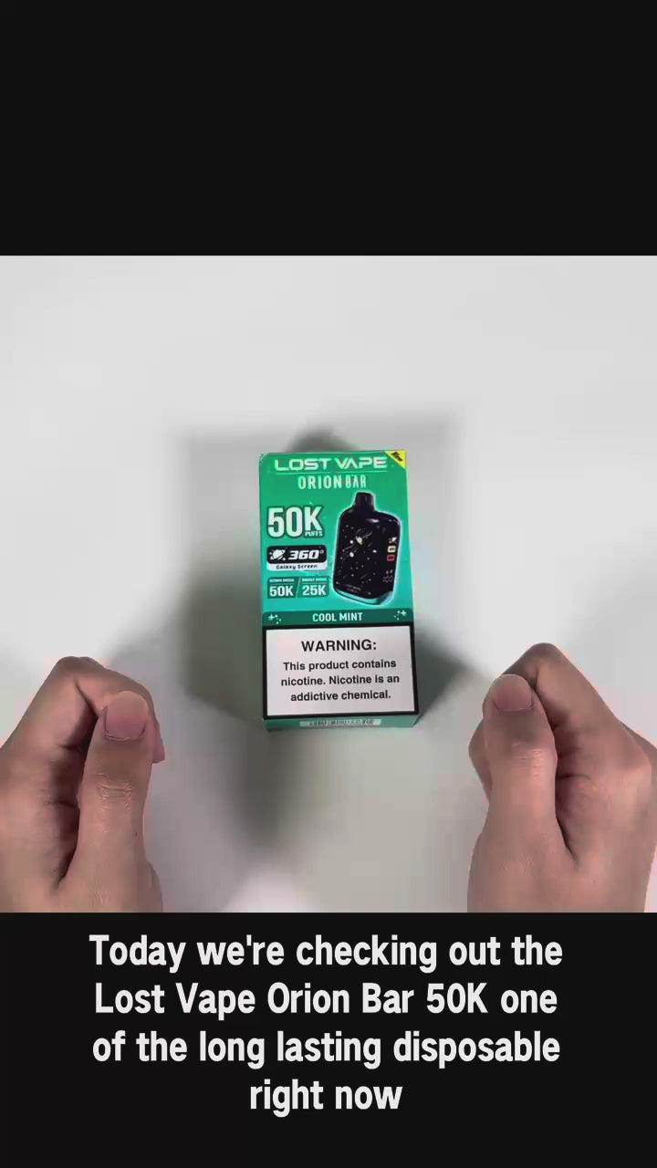 lost vape orion bar cool mint Cool Mint - Lost Vape Orion Bar 50K V2