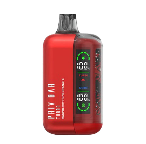 Raspberry PomeGranate - Priv Bar Turbo 15000 | Online Vape Shop