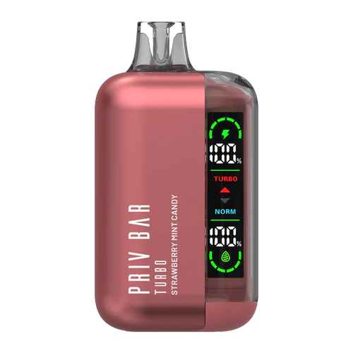 Strawberry Mint Candy - Priv Bar Turbo 15000 | Online Vape Shop
