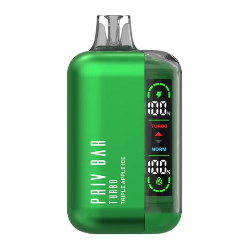 Triple apple Ice - Priv Bar Turbo 15000 | Online Vape Shop