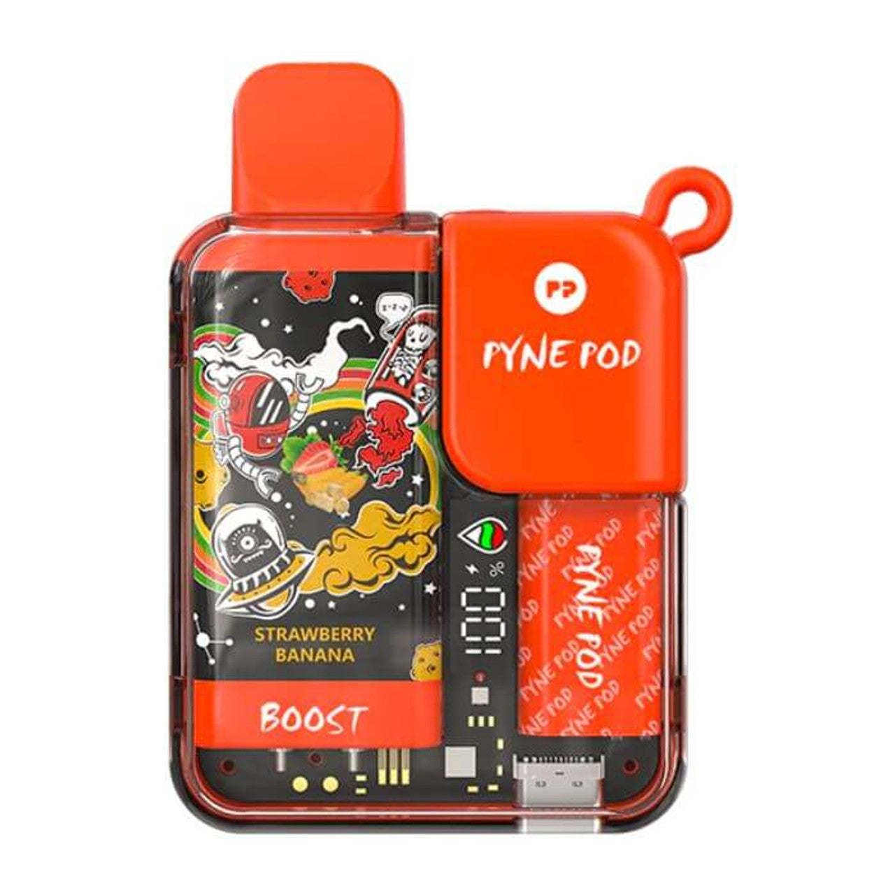 Strawberry Banana Disposable Vape - Pyne Pod Boost 8500 