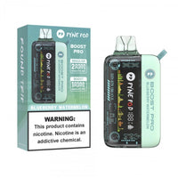 Blueberry Watermelon Pyne Pod Boost Pro 20000 disposable vape packaging 