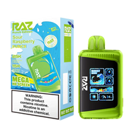 Sour Raspberry Punch Raz LTX 25K (Punch Edition) disposable vape packaging