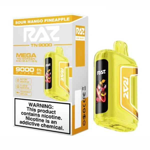 Sour Mango Pineapple - Raz TN9000 | Online Vape Shop Sour Mango Pineapple - Raz TN9000 | Online Vape Shop