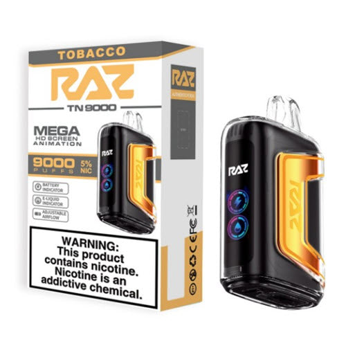 Tobacco - Raz TN9000 | Online Vape Shop Tobacco - Raz TN9000 | Online Vape Shop