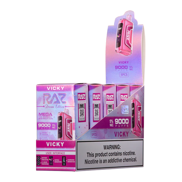 Vicky - Raz TN9000 | Online Vape Shop Vicky - Raz TN9000 | Online Vape Shop